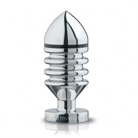 Металлическая анальная пробка Hector Helix Buttplug S - 10 см.