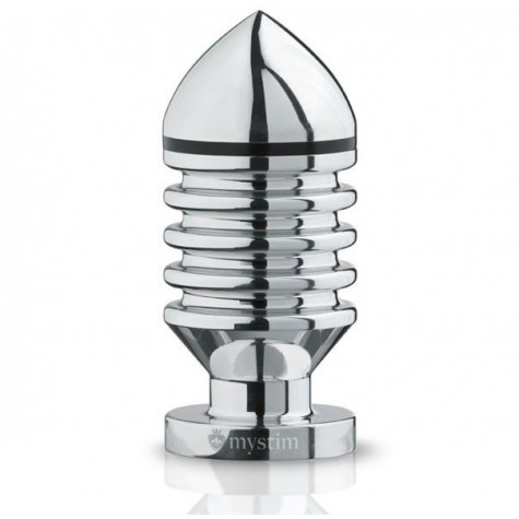 Анальный плаг для электростимуляции Hector Helix Buttplug L - 11,5 см.